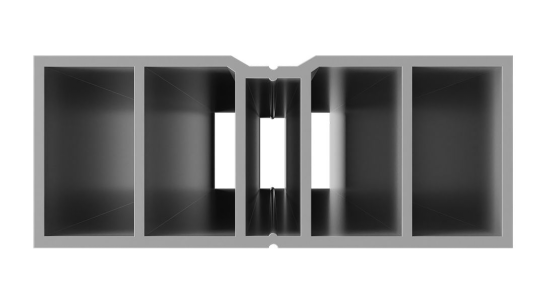 картинка Лага HILST Aluminium Slim от магазина Terrasnayadoska.kz